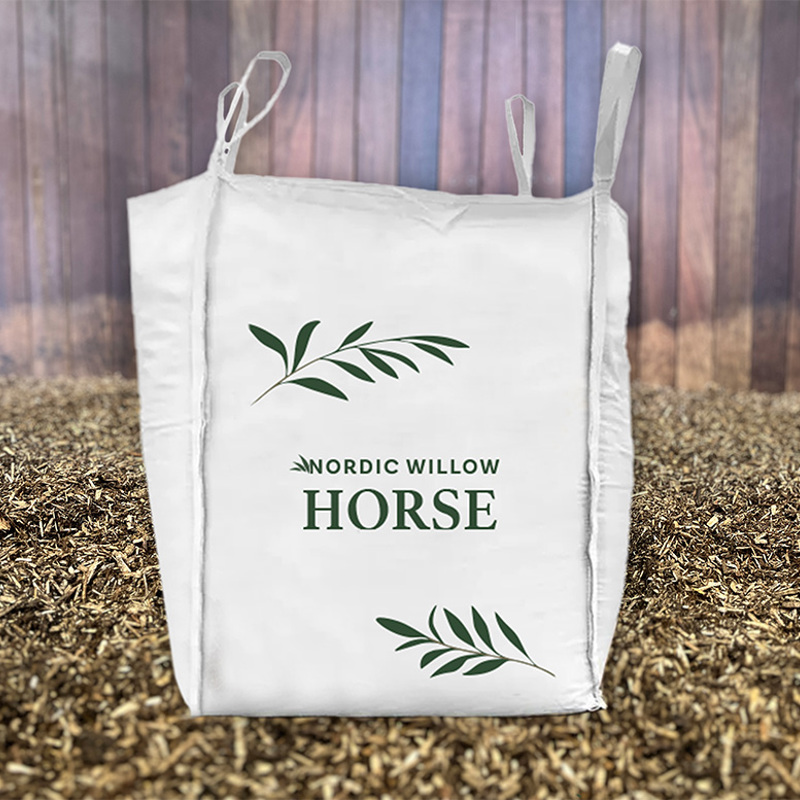 BIOBED Nordic Willow Horse 1000L Bigbag