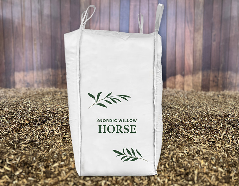 BIOBED Nordic Willow Horse 1500L Bigbag