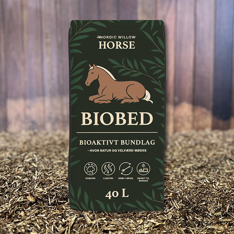 BIOBED Nordic Willow Horse 40L Pose